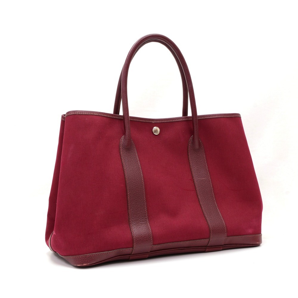 Hermes Maroon Garden File 28