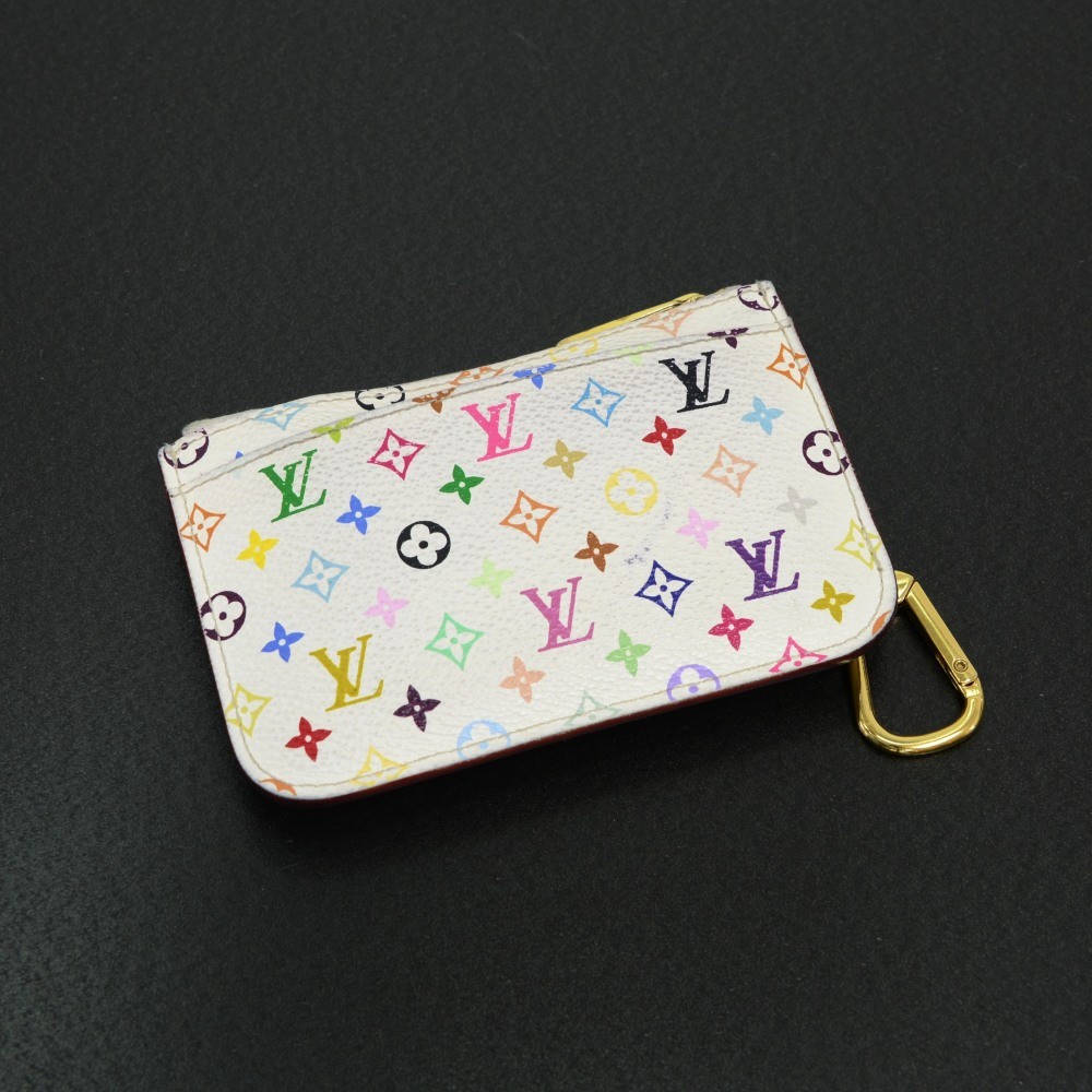 Louis Vuitton, Bags, Louis Vuitton Multicolor Monogram Key Pouch Wallet