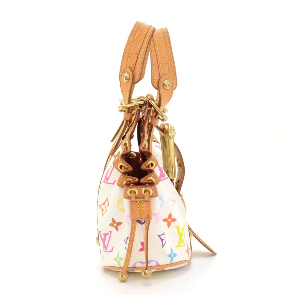 Theda cloth handbag Louis Vuitton Multicolour in Cloth - 14424635