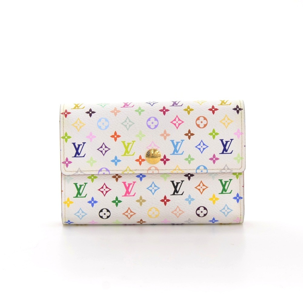 Louis Vuitton White Alexandra Damier Azur Canvas Wallet ○ Labellov ○ Buy  and Sell Authentic Luxury