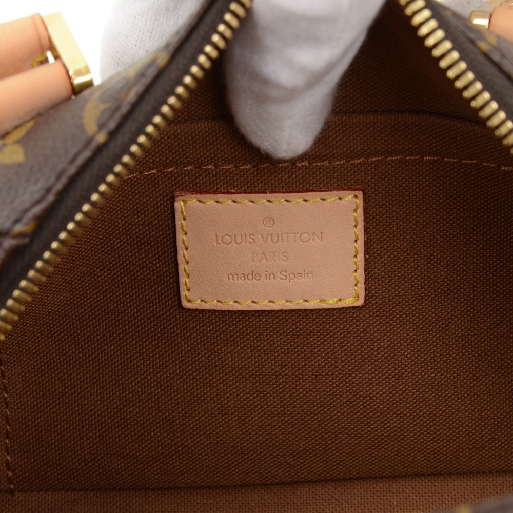 Ribera leather mini bag Louis Vuitton Brown in Leather - 20036898