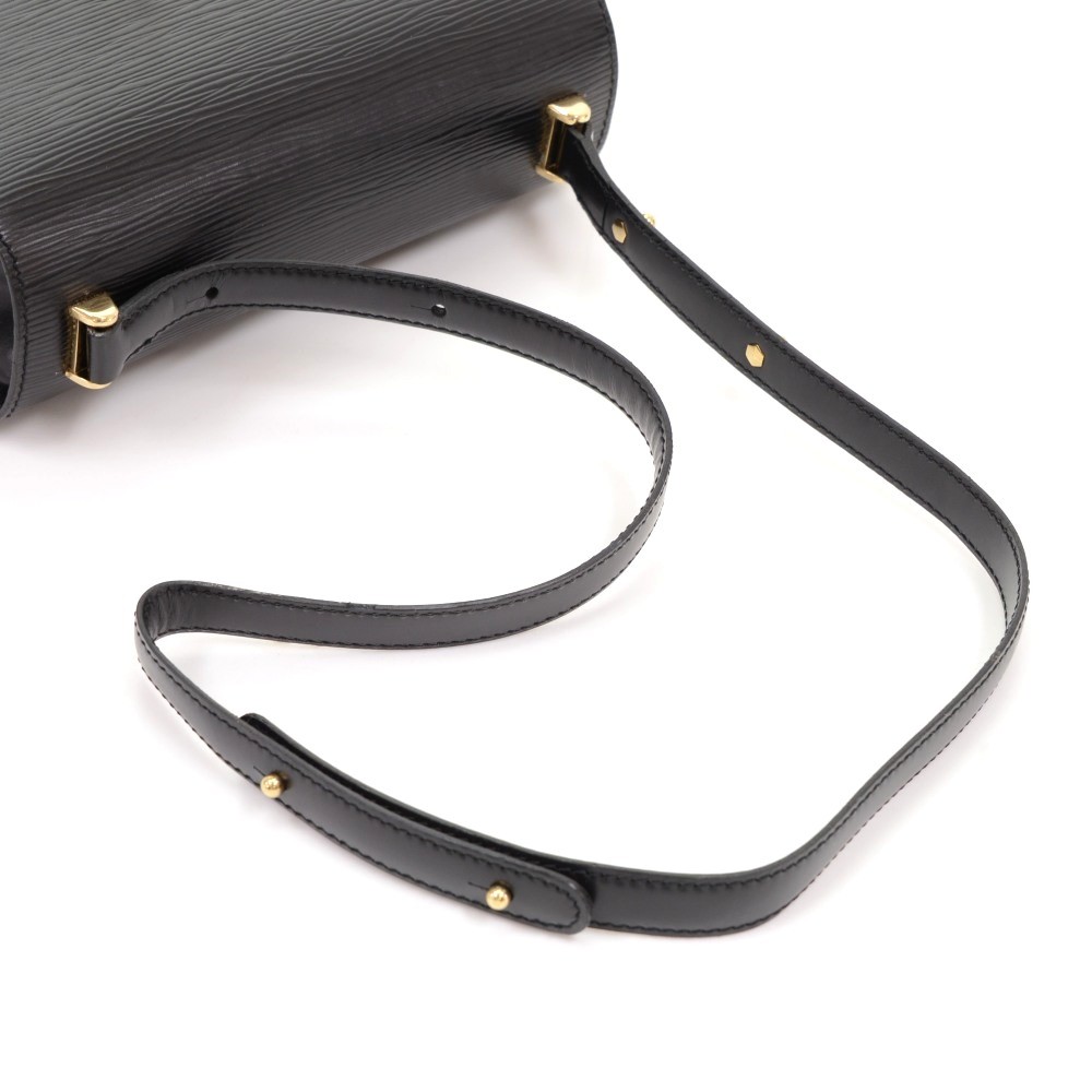 Louis Vuitton Vintage Louis Vuitton Tilsit Black Epi Leather