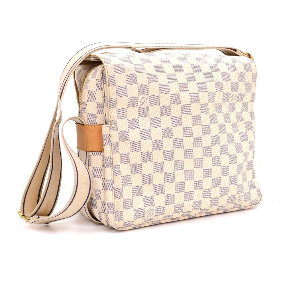 Louis Vuitton Damier Azur Naviglio Messenger Bag - Neutrals Crossbody Bags,  Handbags - LOU455514