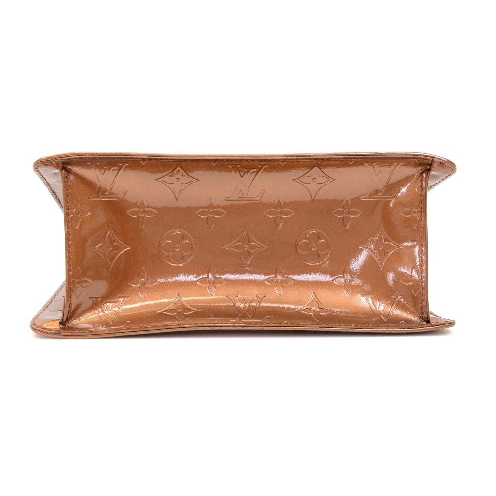 Louis Vuitton, Bags, Louis Vuitton Vernis Mini Forsyth Hand Bag Bronze  Brown