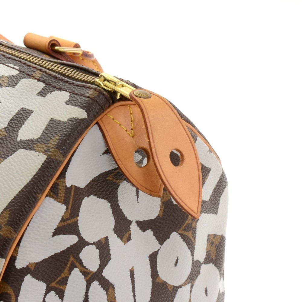 Louis Vuitton Monogram Graffiti Speedy 30 - Brown Handle Bags, Handbags -  LOU787708