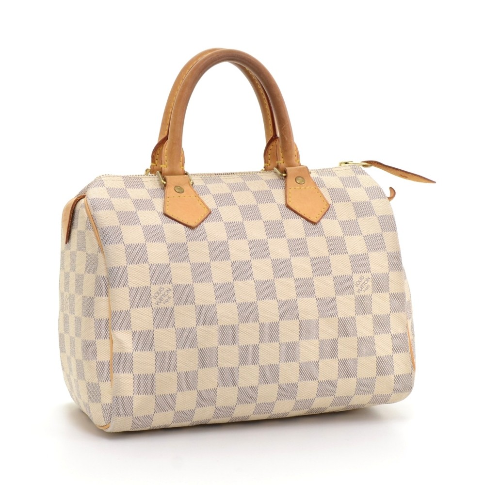 Louis Vuitton Damier Azur Canvas Siracusa MM Bag - Yoogi's Closet