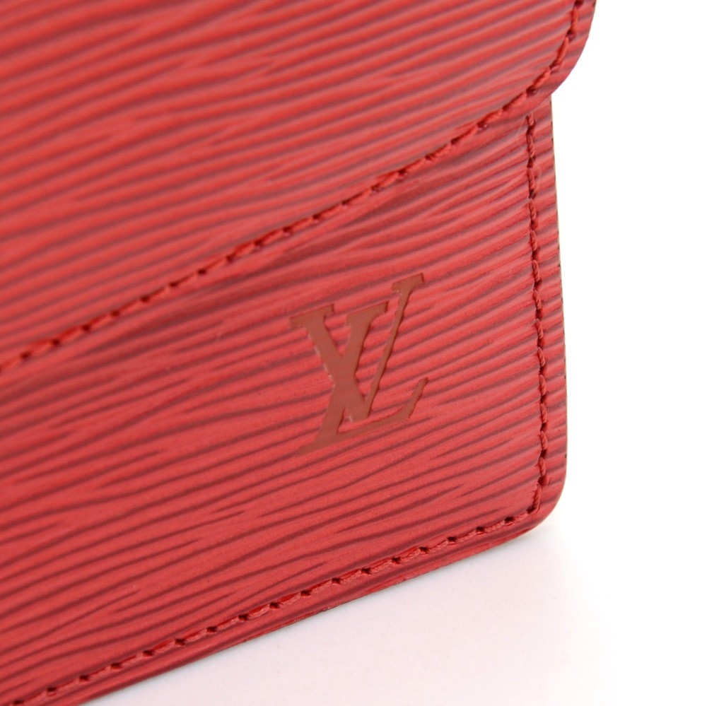 Louis Vuitton Vintage Louis Vuitton Red Epi Leather 2 Way Shoulder