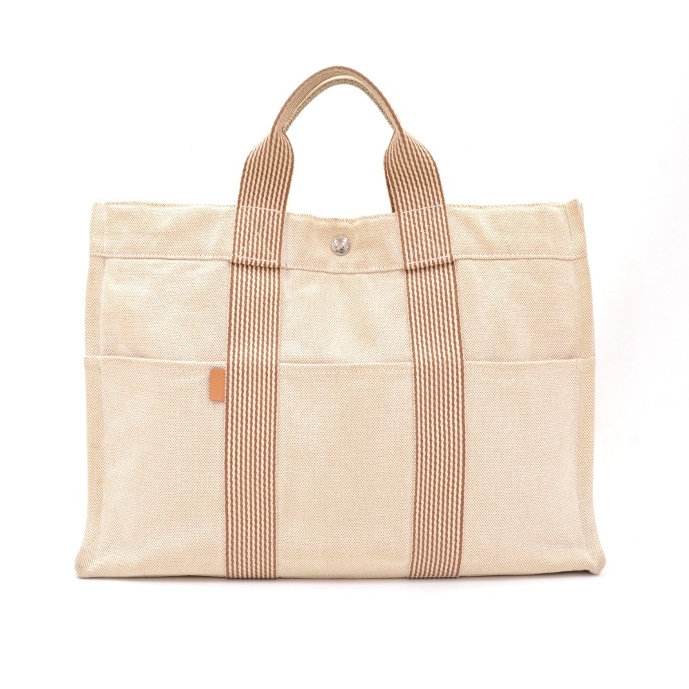 Hermes Fourre Tout Tote Leather MM