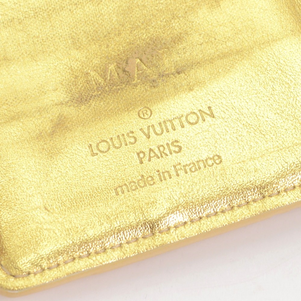 Louis Vuitton Limited Edition Gold Miroir Pochette Clutch