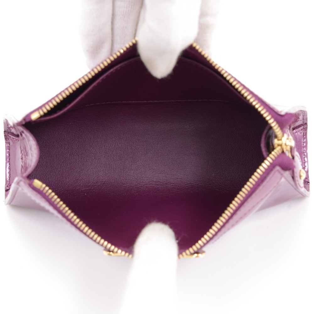 Louis Vuitton Louis Vuitton Trousse Purple Vernis Leather Cosmetic