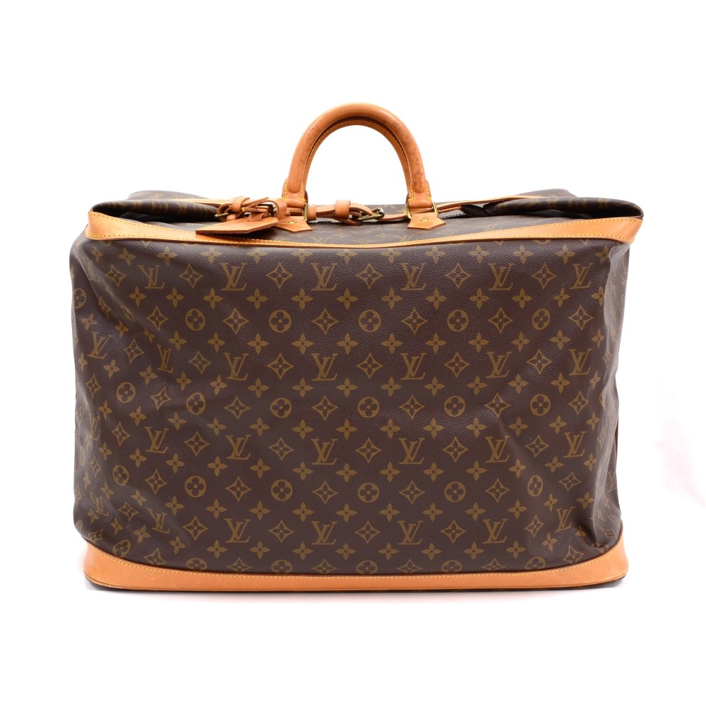 Sold at Auction: Louis Vuitton, Louis Vuitton (French, B. 1854) Cruise  Collection Leather Purse Ca. 2012, H 12'' W 15'' Depth 7