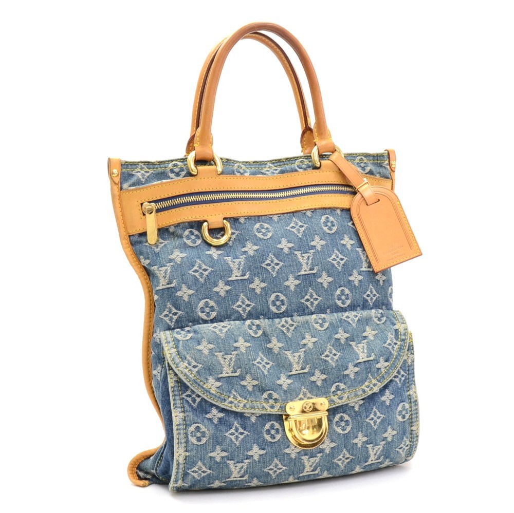 Louis Vuitton pre-owned Everyday Sac Plat XS mini tote bag - Blue