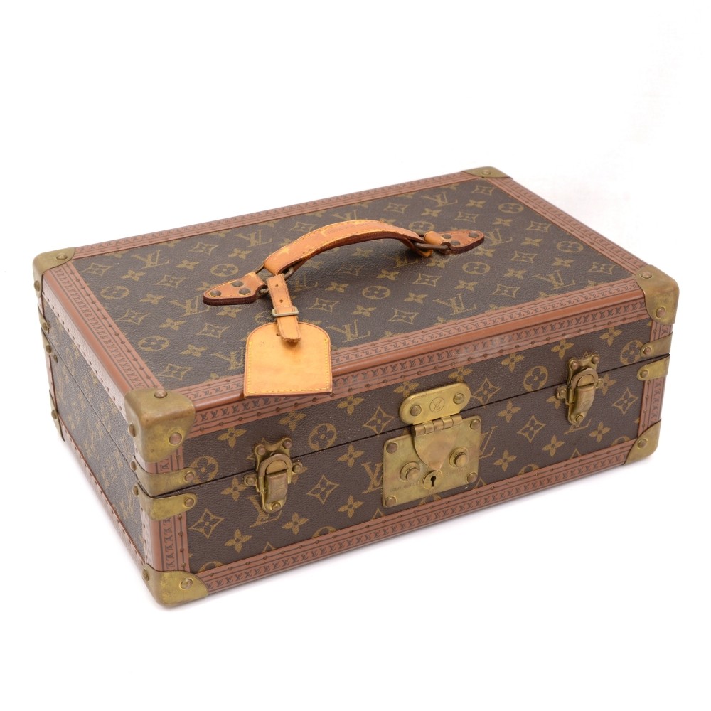 Louis Vuitton Rare Vintage Cigar Boite Trunk Humidor Travel
