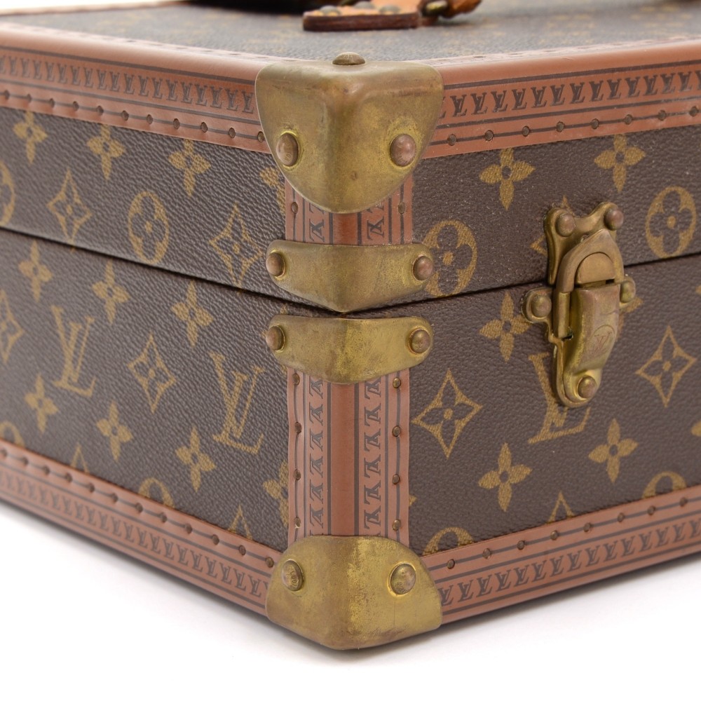 Louis Vuitton Rare Vintage Cigar Boite Trunk Humidor Travel