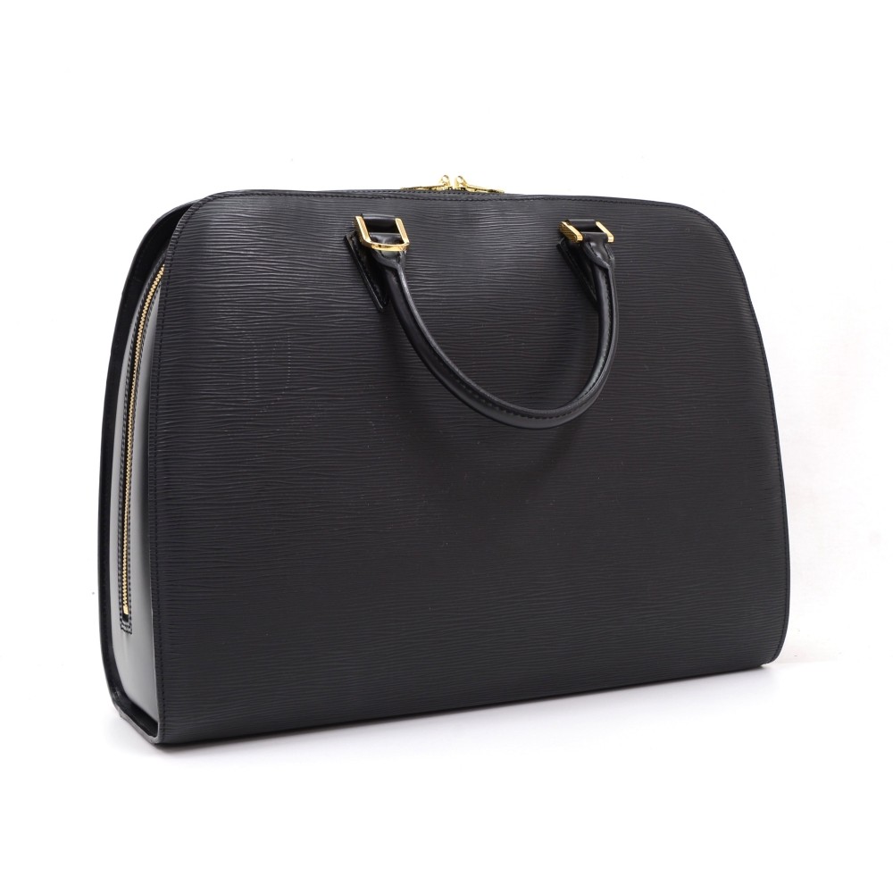 LOUIS VUITTON Epi Sorbonne Business Bag Black M54512 LV Auth th3744 Leather  ref.976652 - Joli Closet