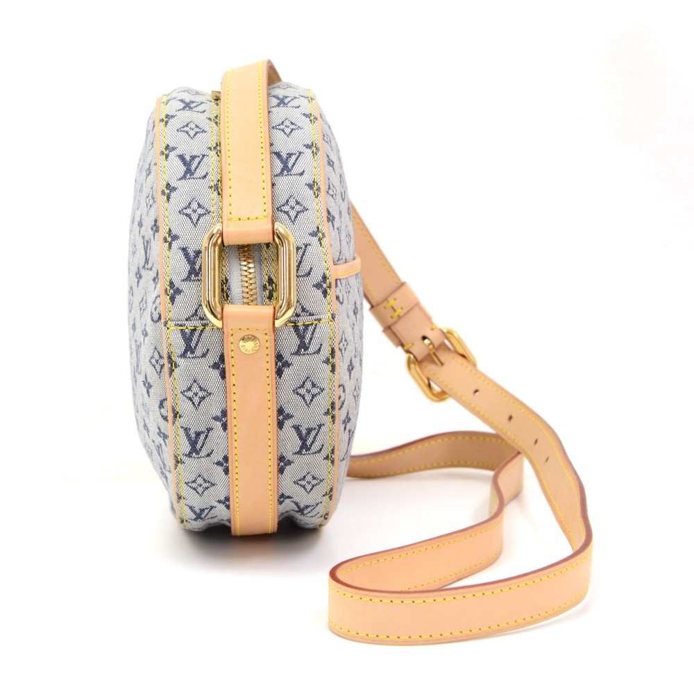 Heritage Vintage: Louis Vuitton Blue Mini Monogram Canvas Jeanne GM, Lot  #75010