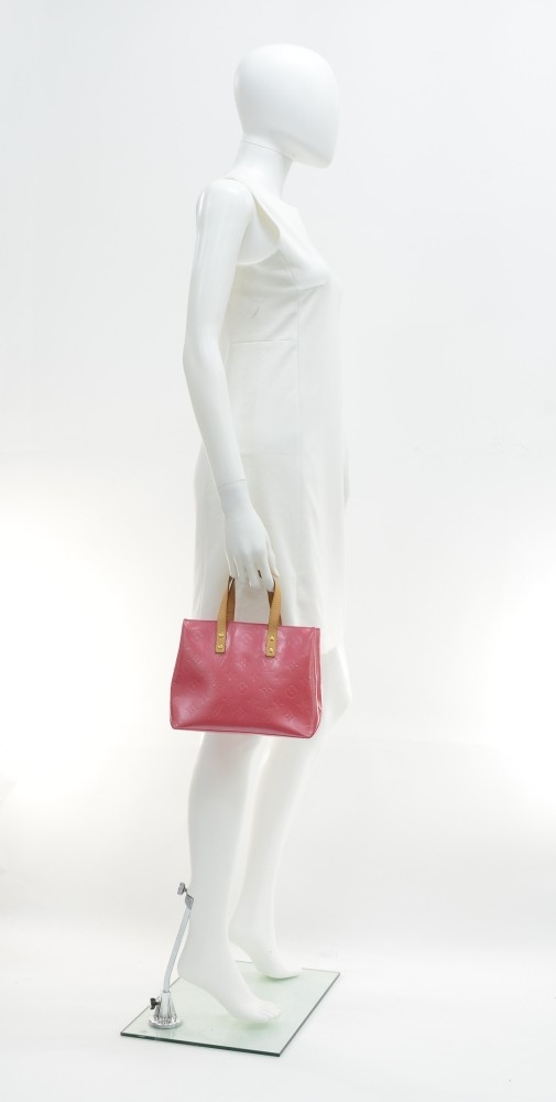 Reade patent leather handbag Louis Vuitton Pink in Patent leather - 24531819