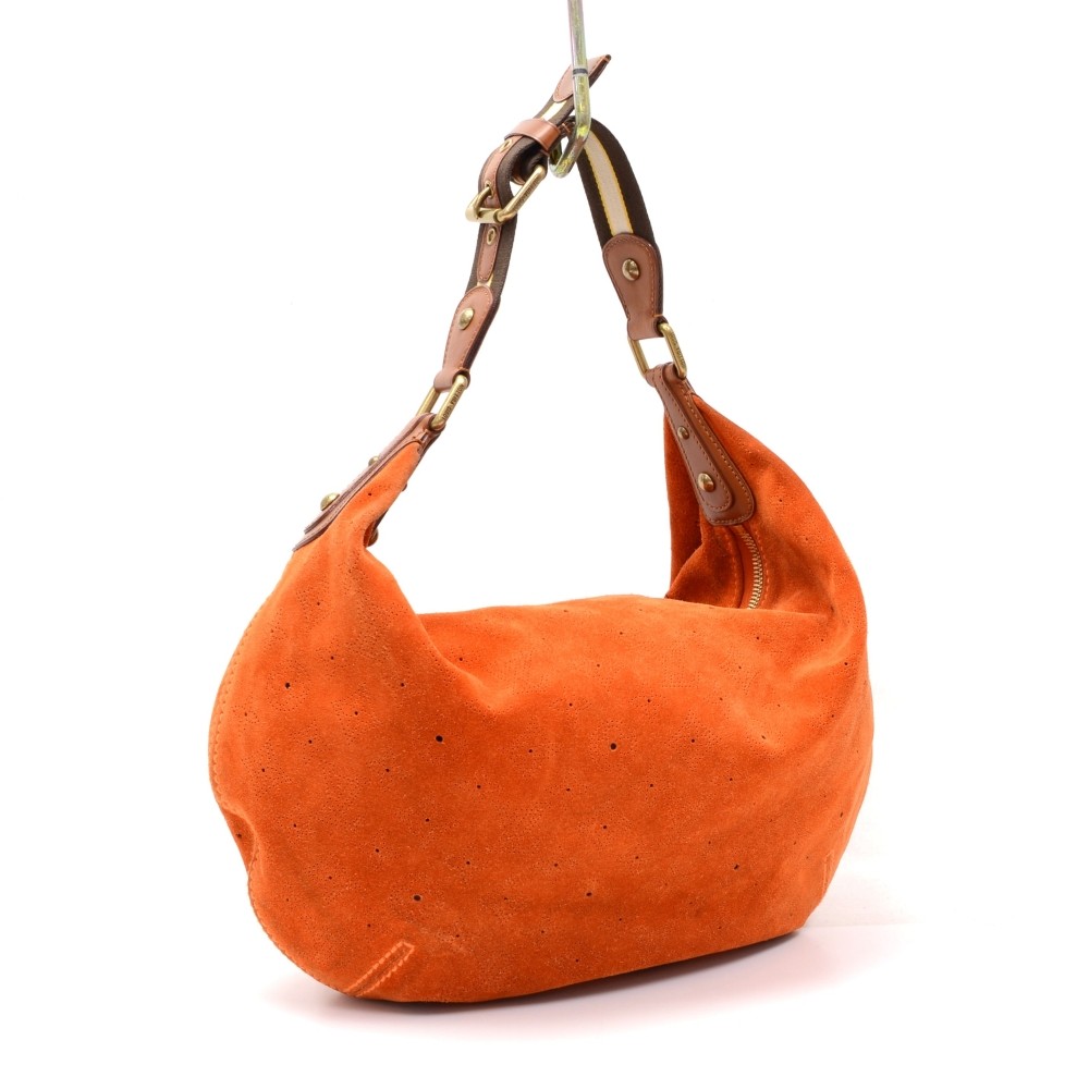 Louis Vuitton Orange Monogram Mahina Suede Onatah PM Bag Louis Vuitton