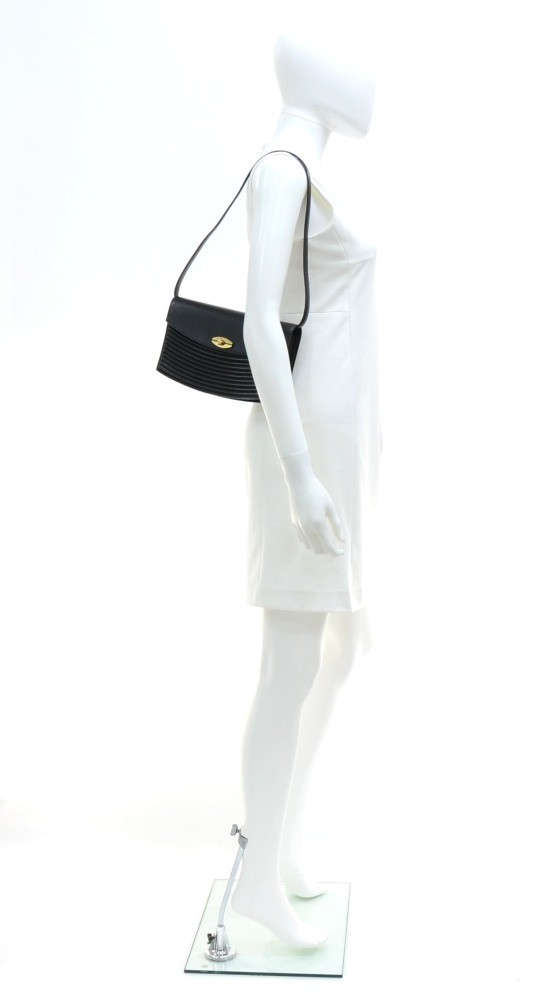 Louis Vuitton Black Epi Leather Tilsit Bag .  Luxury Accessories, Lot  #77011