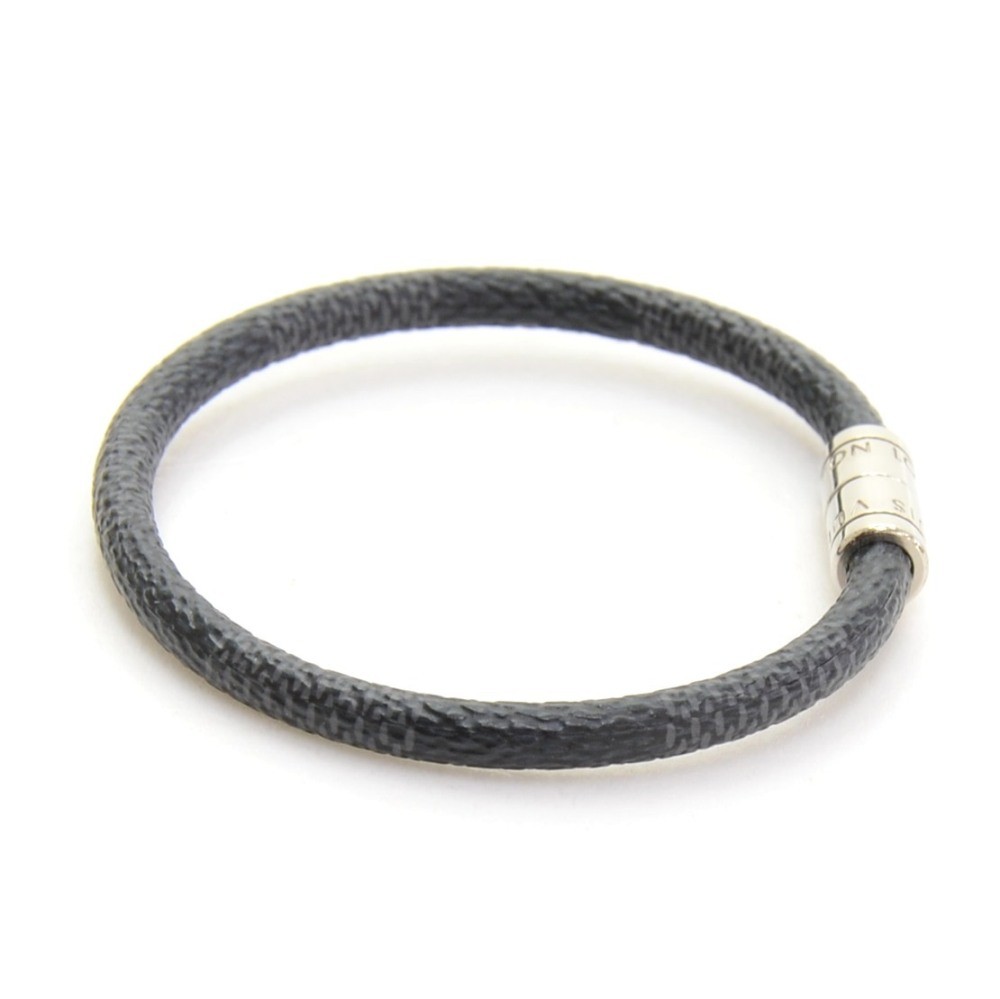 Louis Vuitton Bracelet Keep It Damier Graphite Black L020911