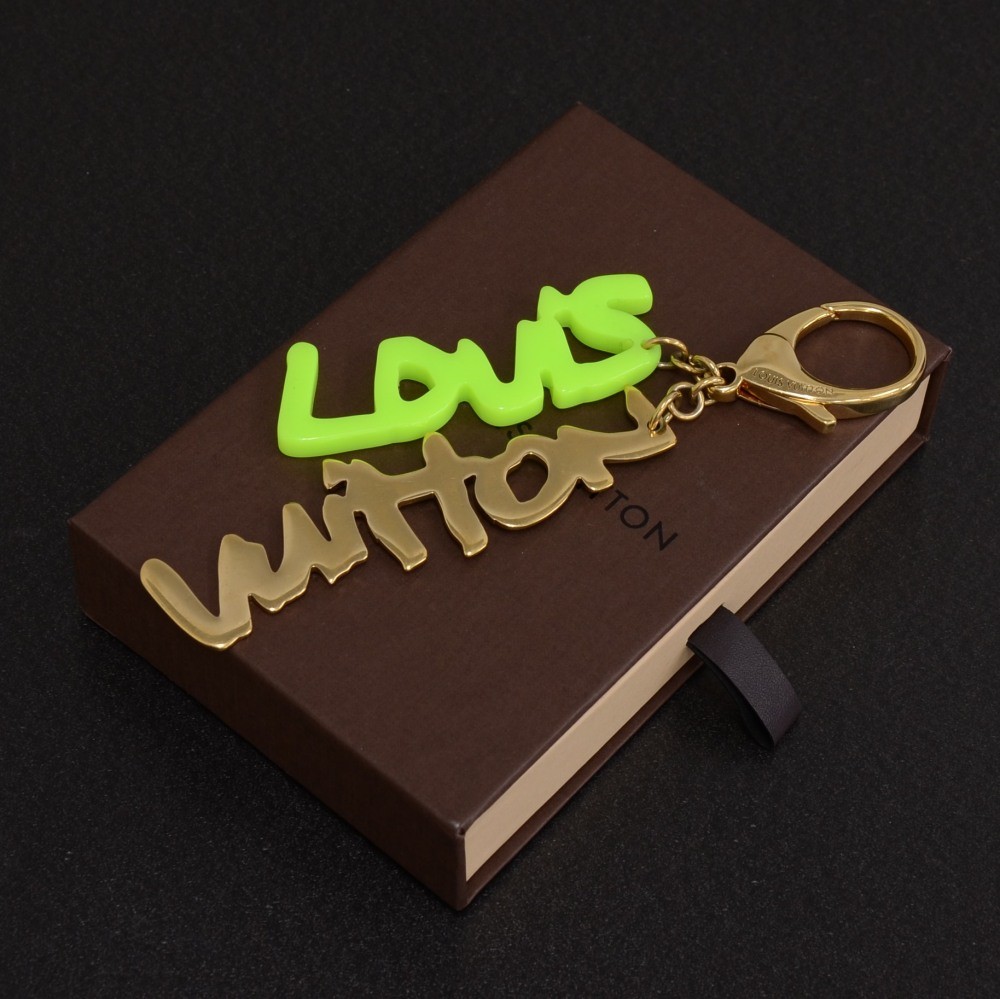 Louis Vuitton Aquatics Bag Charm & Key Holder w/ Tags - Green