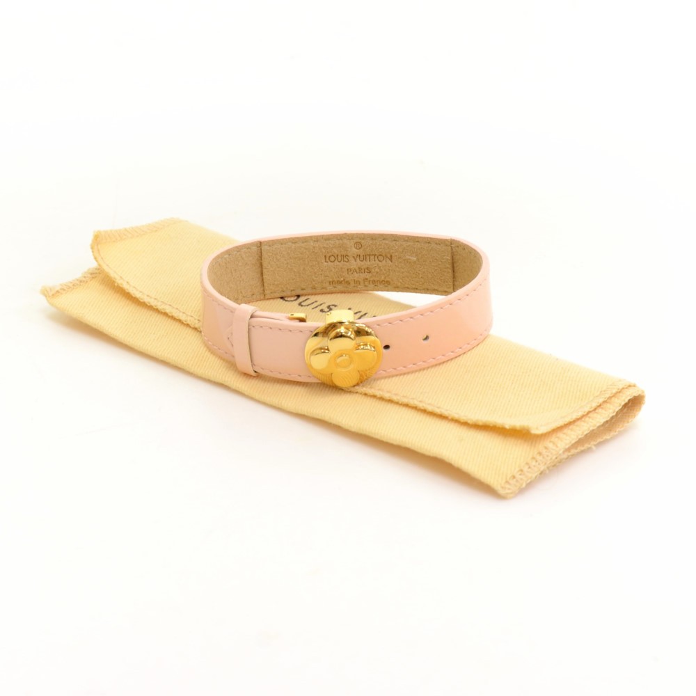 Louis Vuitton Baby Flower Bracelet - Brass Wrap, Bracelets