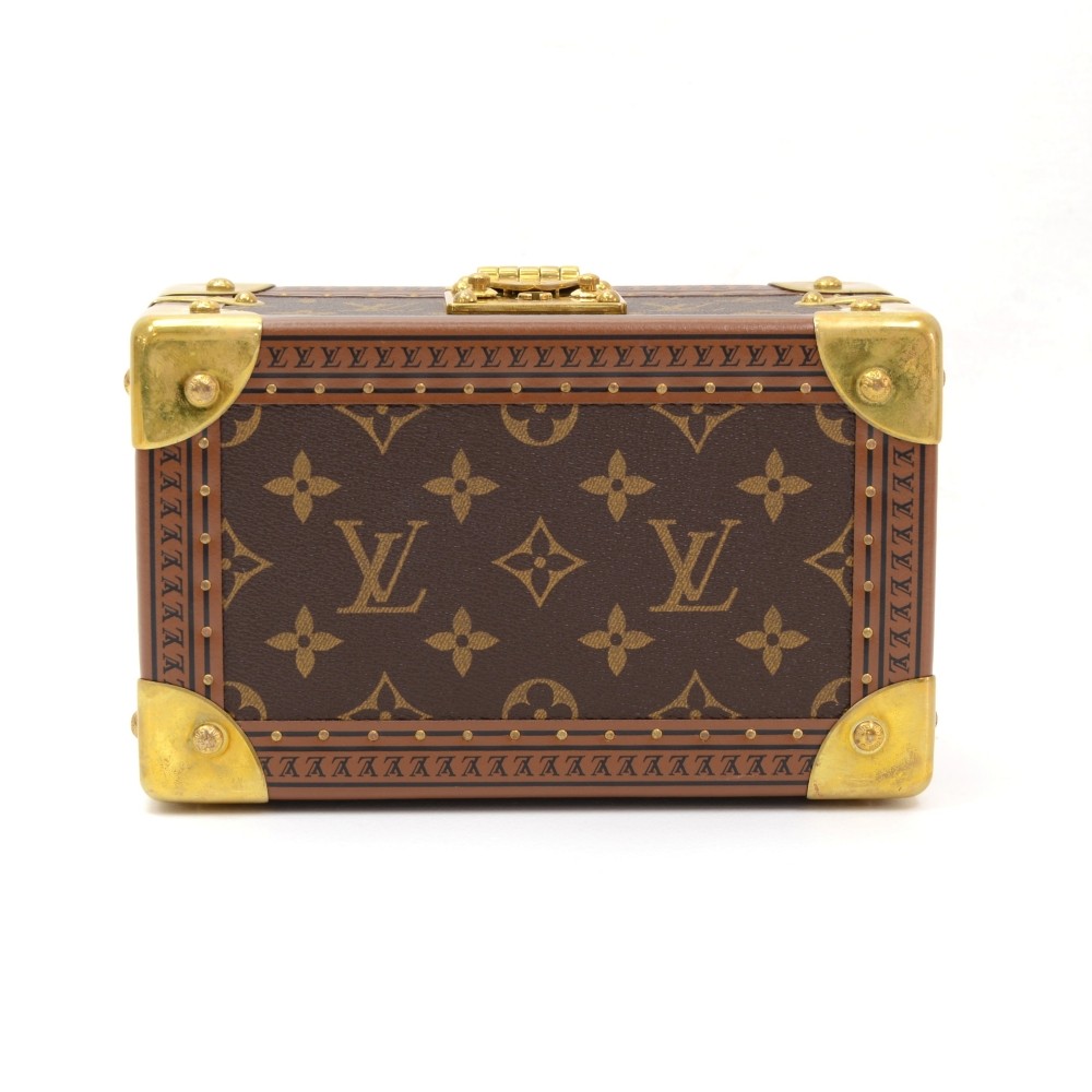 Louis Vuitton Coffret Tresor Monogram Canvas 20 Brown 229910148