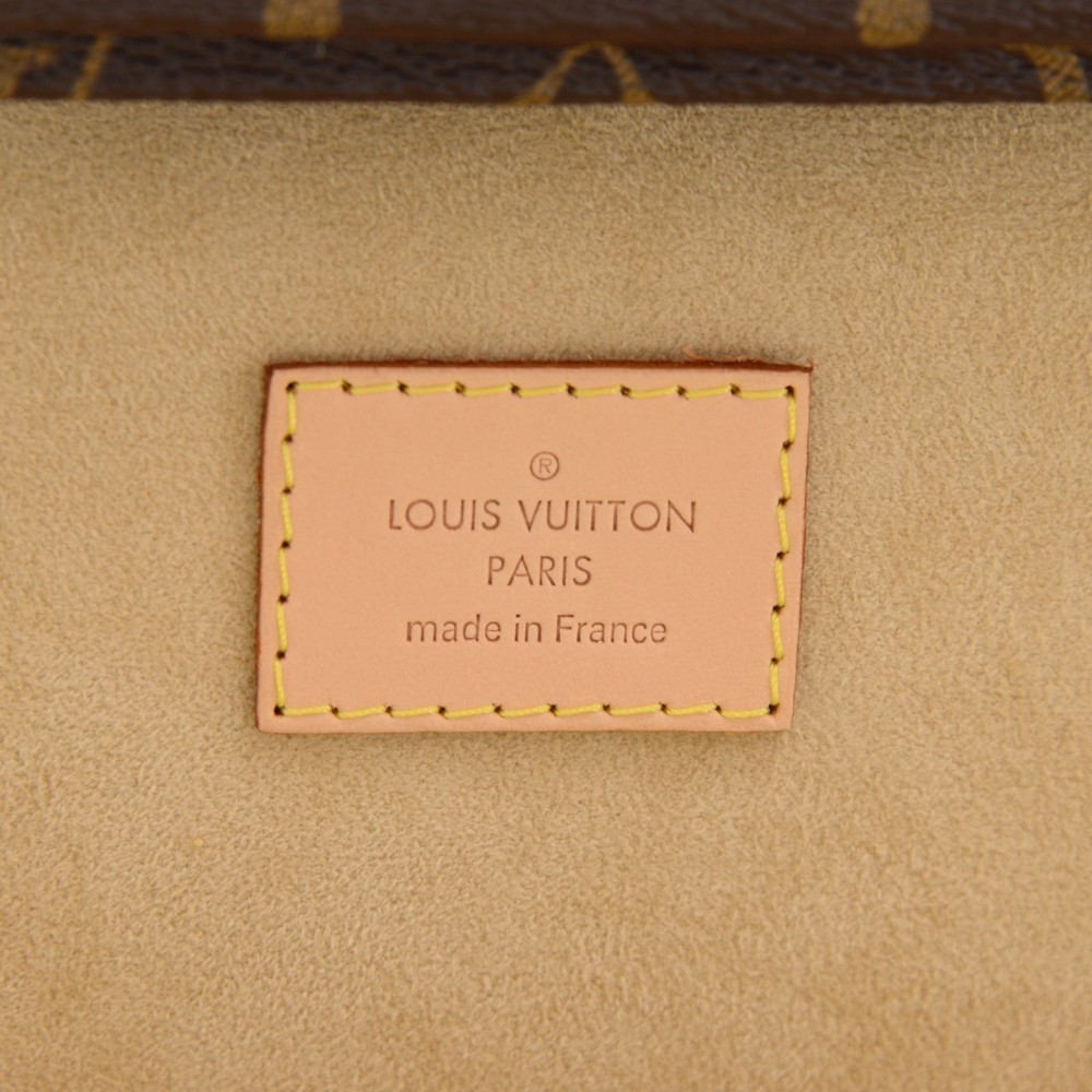 Louis Vuitton, Bags, Louis Vuitton Reverse Trunk Monogram Coffret Tresor  24 Handheld Lv Box Bag Case
