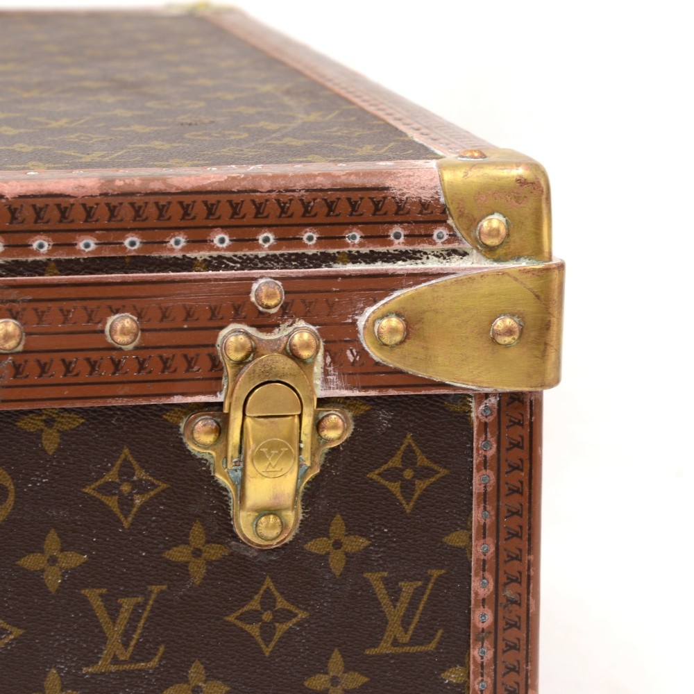Louis Vuitton Vintage Monogram Alzer Trunk 65 - Brown Trunks & Steamers,  Luggage - LOU802040