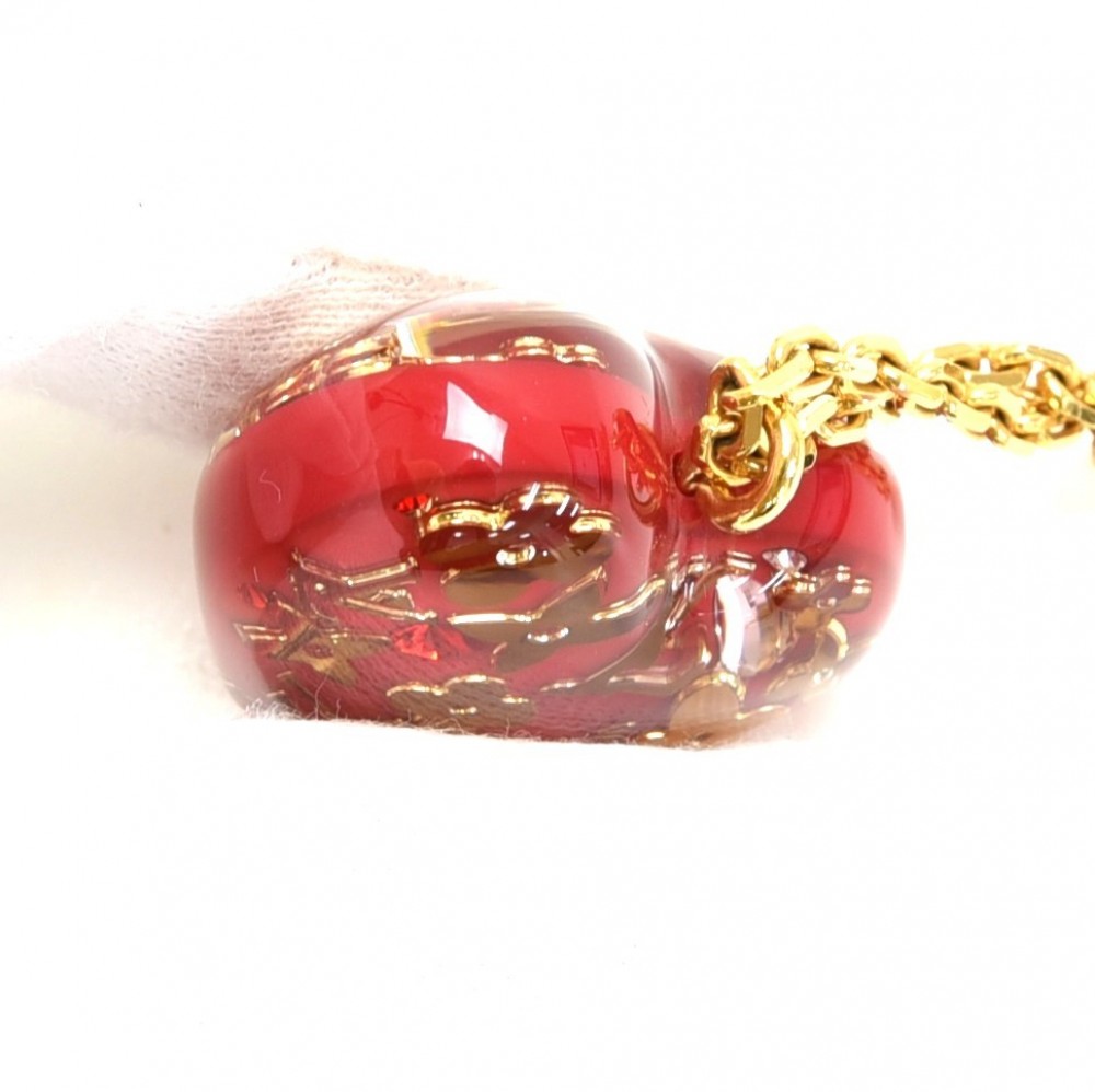 Necklace Louis Vuitton Red in Other - 35717818