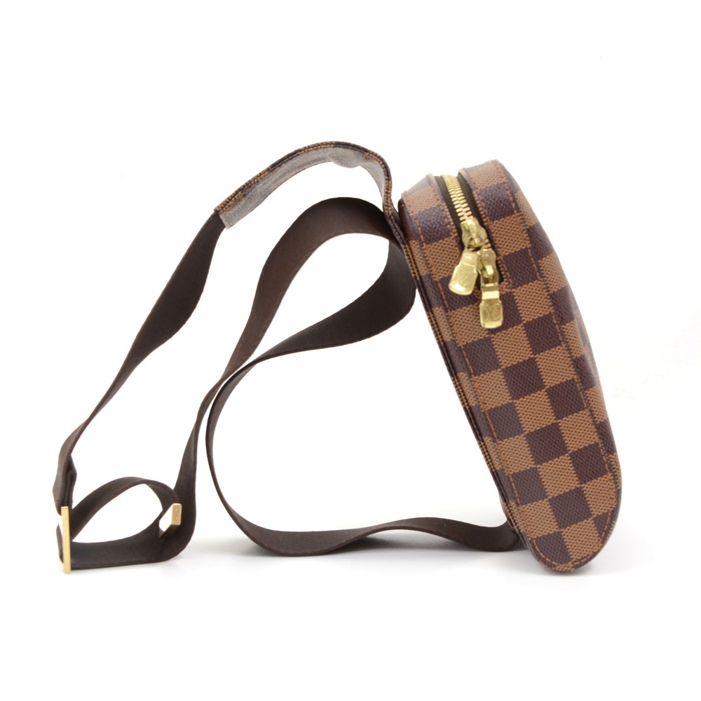 Louis Vuitton Geronimos Belt Bag & Fanny Pack Brown Canvas Damier for sale  online