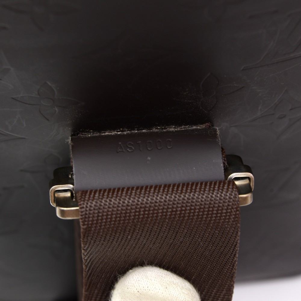 Louis Vuitton Vintage Dark Brown Monogram Glace Charly Camera