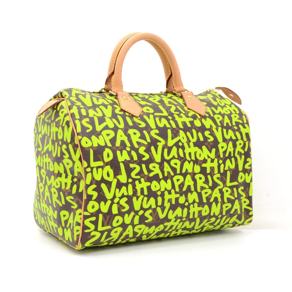 Louis Vuitton 2018-2019 pre-owned Graffiti Speedy 30 Handbag - Farfetch