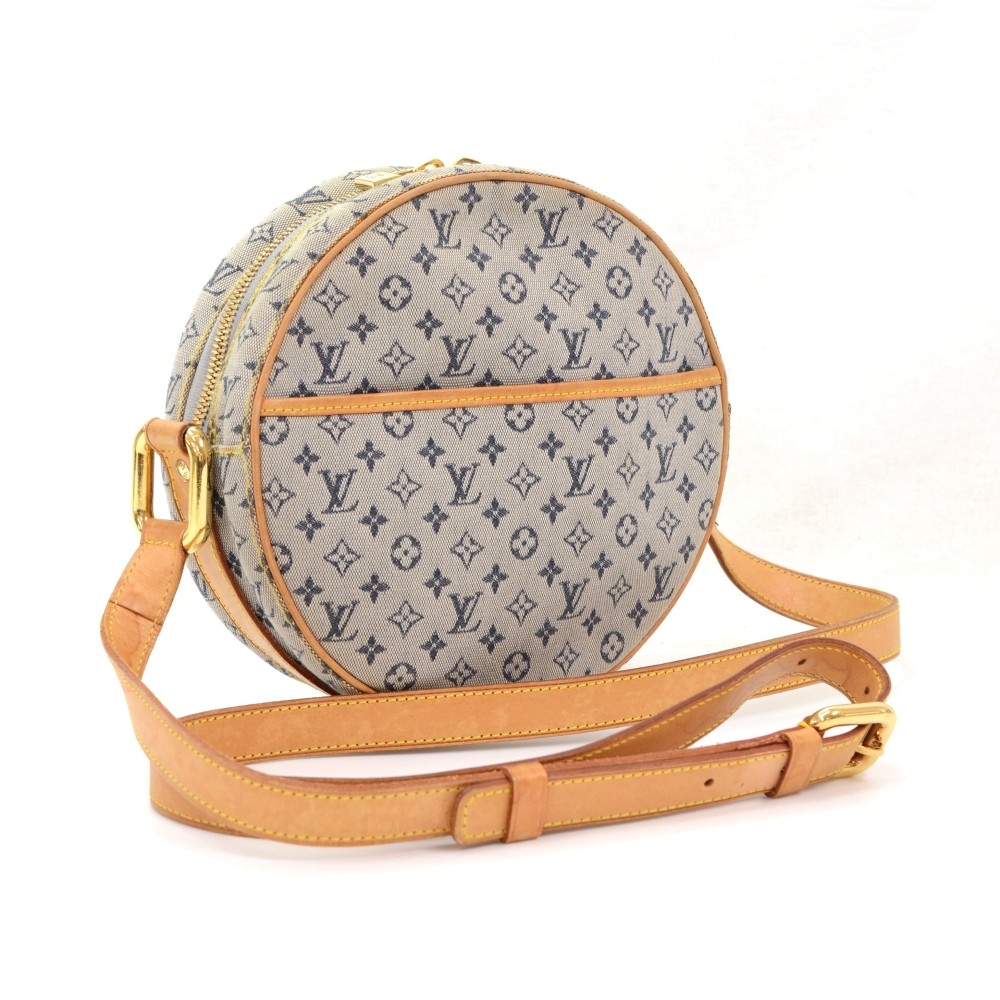 Louis Vuitton Louis Vuitton Jeanne MM Blue Mini Monogram Canvas