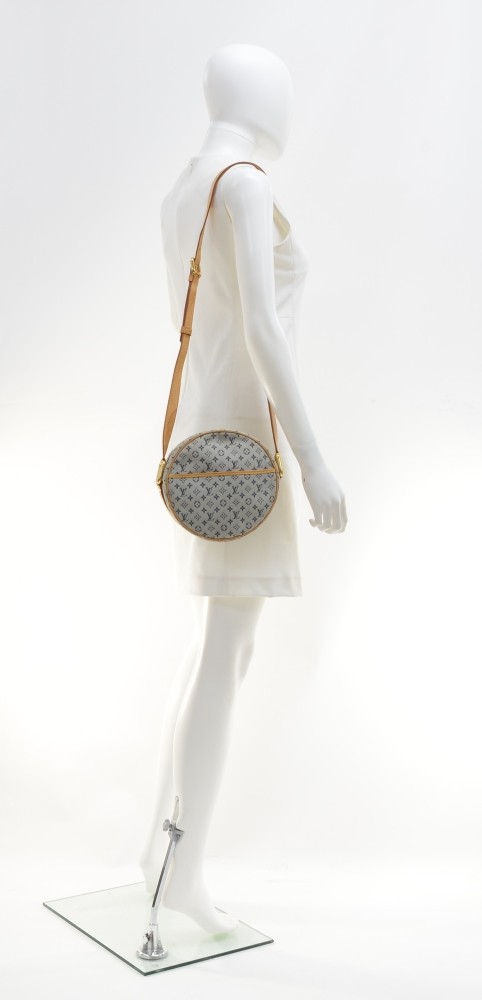 Louis Vuitton Encre Monogram Mini Lin Jeanne Bag