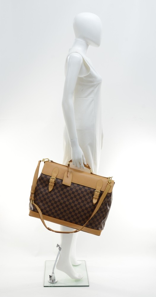 Louis Vuitton Damier Centenaire Clipper Bandouliere 2way Suitcase Luggage