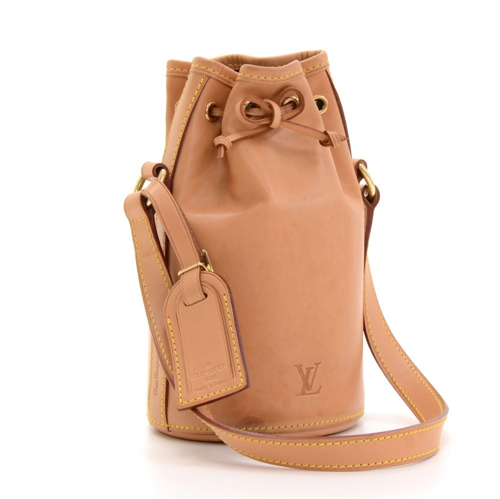 Louis Vuitton Vachetta Leather Dom Perignon Bottle Bag Wine Case