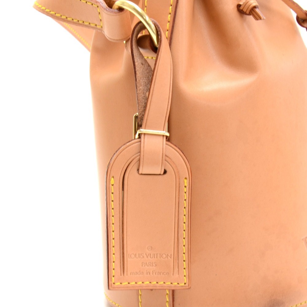 LOUIS VUITTON Dom Perignon Case Bottle Bag Nomade Leather Beige 669RC284