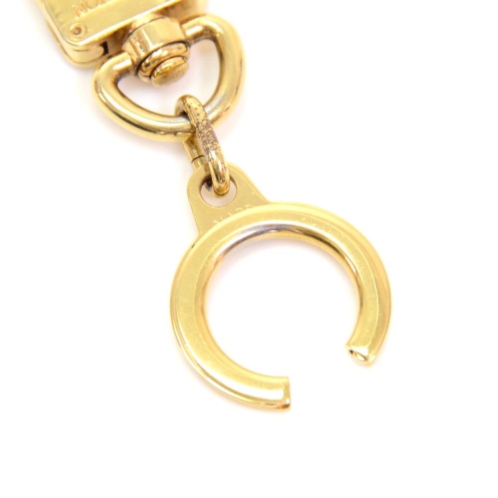 Louis Vuitton Porte Cles・Cannes Gold M65383 Plating Rhinestone