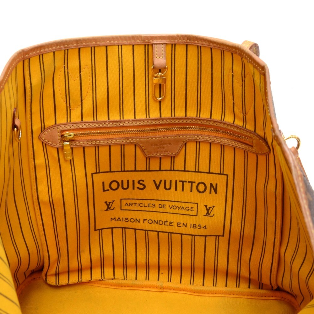 Louis Vuitton Neverfull Monogram Flat Pouch – I MISS YOU VINTAGE