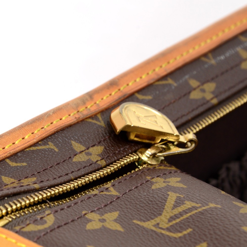 Vintage Louis Vuitton Soft-Side Key Lock Canvas Pullman Case - MRS