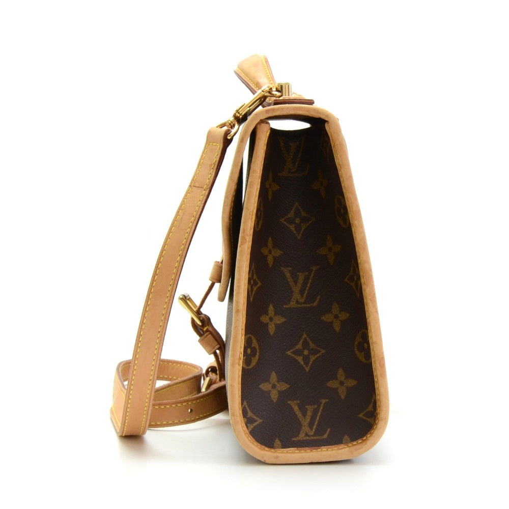 Louis Vuitton Bel Air Beverly Monogram Ivy 2way 871560 Brown Coated Canvas  Messenger Bag, Louis Vuitton