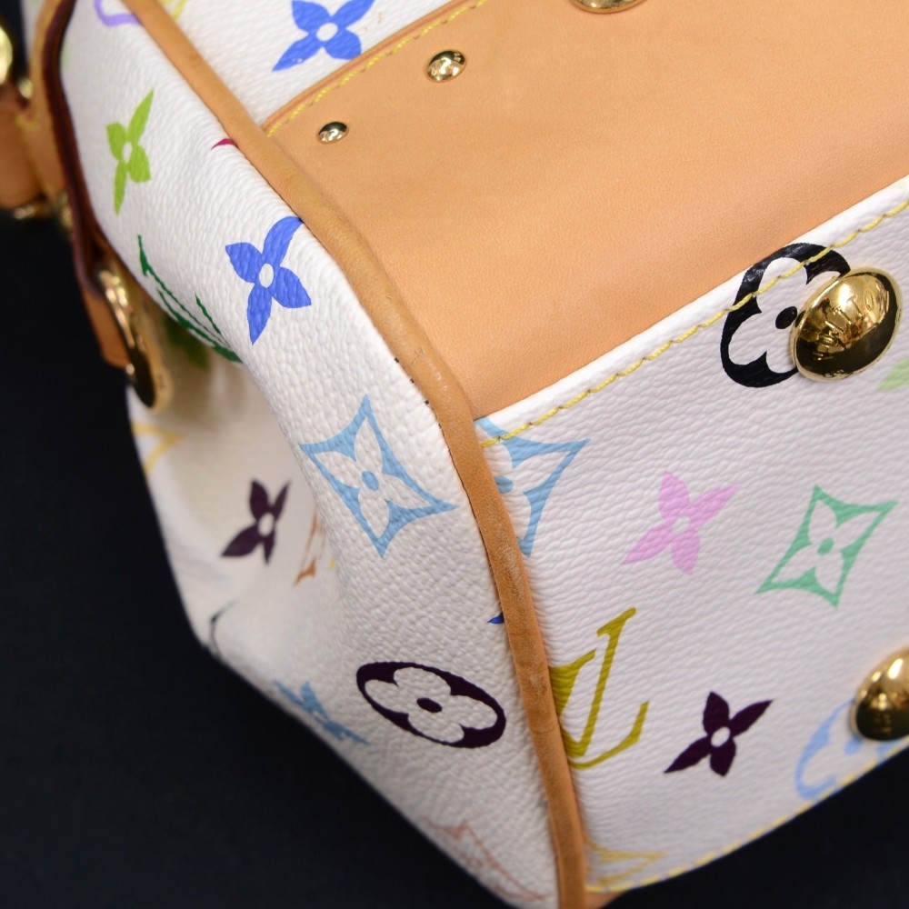 ViaAnabel - The Louis Vuitton Marilyn White Multicolor Bag is truly a  stunning piece!🌸 It features a sleek design that will hold all your girly  essentials in it!🛍 Shop her for €