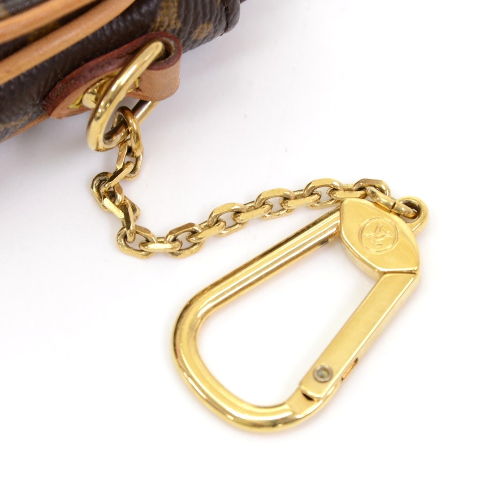 Brown Louis Vuitton Monogram Tulum Pochette Key Chain, RvceShops Revival