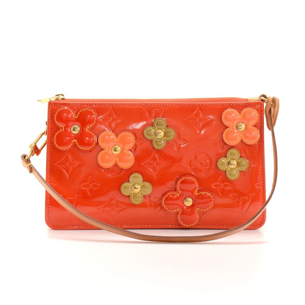 Sold at Auction: Louis Vuitton, Louis Vuitton Pink & red flower