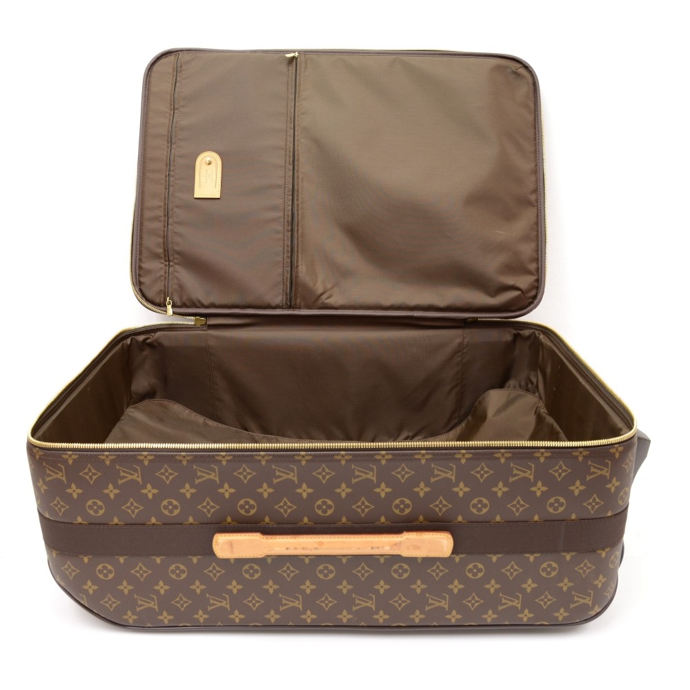 Louis Vuitton Damier Ebene Canvas Pegase 70 Suitcase Bag