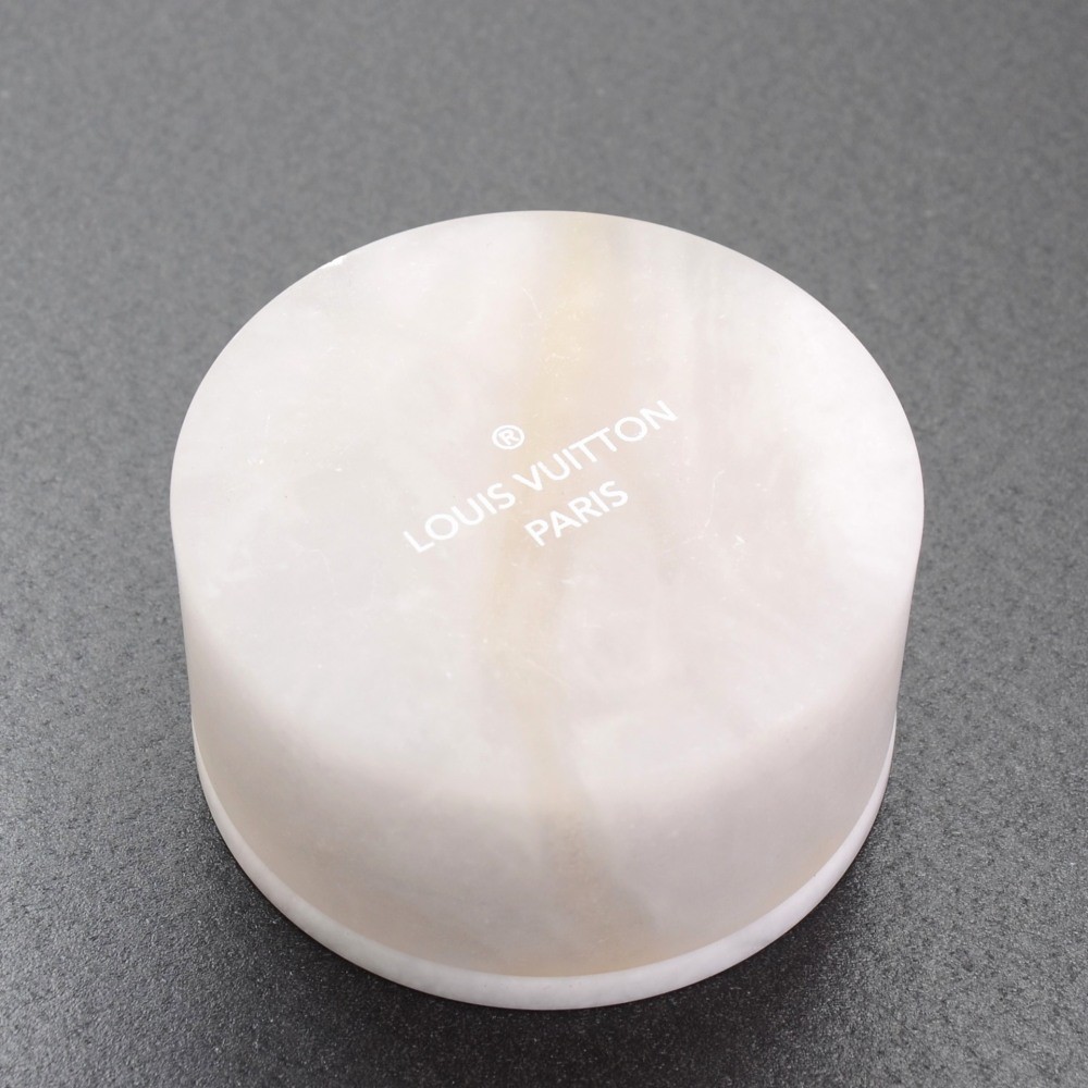 LOUIS VUITTON Novelty Fragrance box Aroma stone Alabaster Size W7