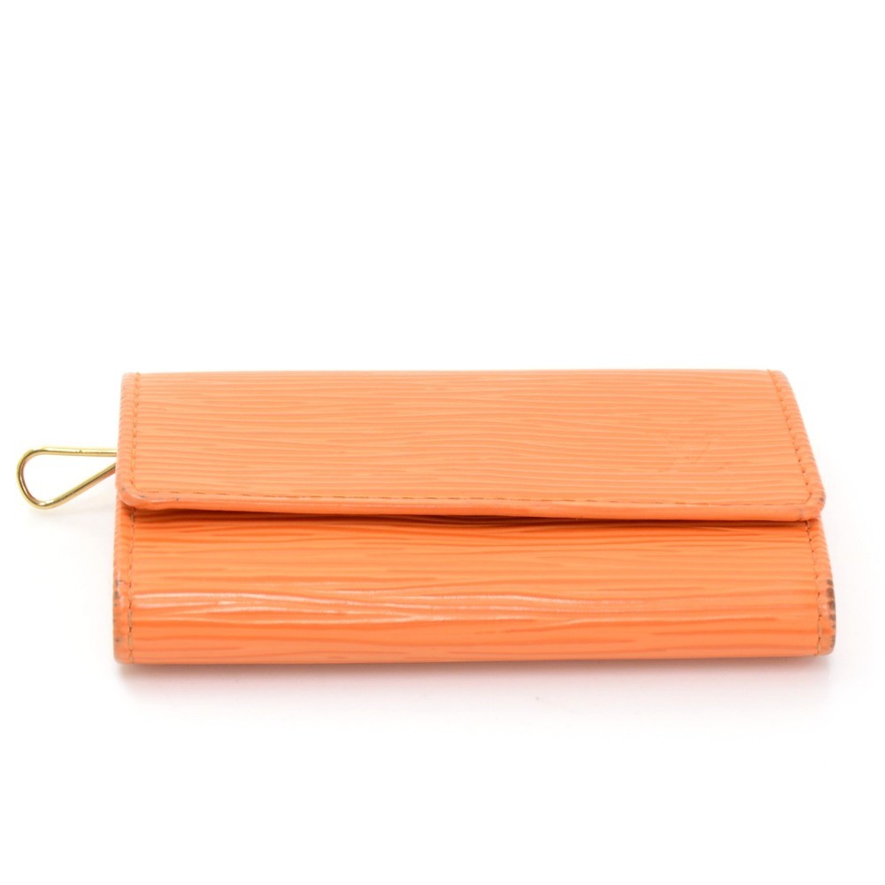 Louis Vuitton Key Pouch Epi Leather Orange 8864513