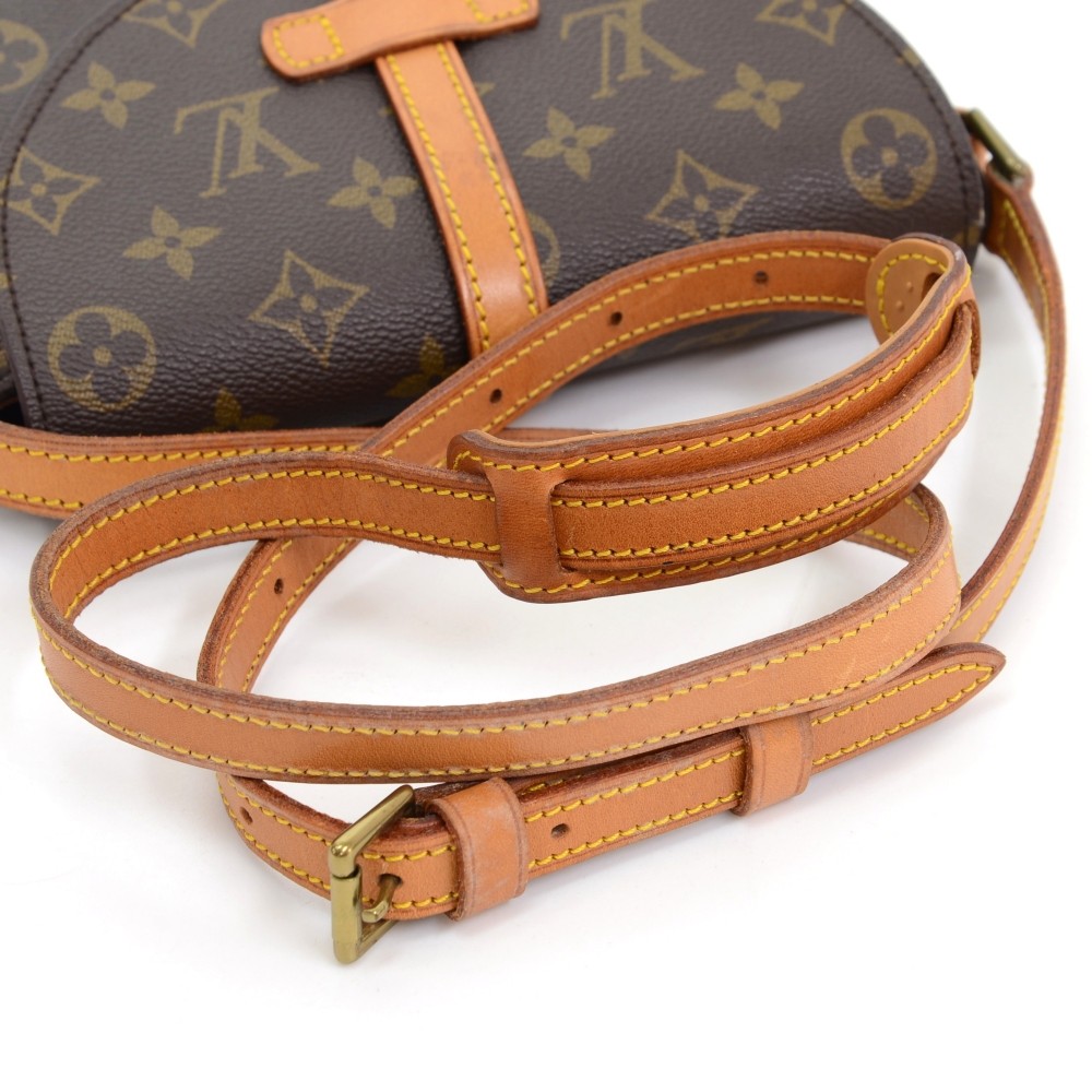 Chantilly PM Brown Monogram Canvas Leather (Authentic Pre-Owned)