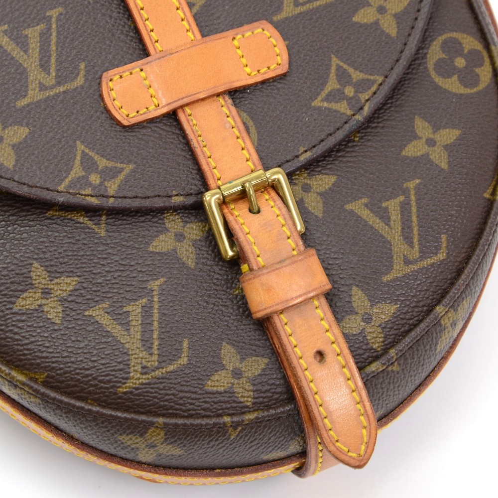 VINTAGE* Louis Vuitton 1995 Chantilly PM Brown Monogram Shoulder Bag SD0954